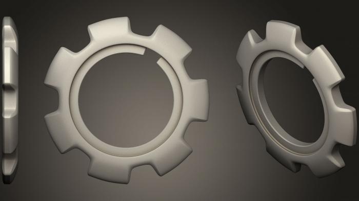 Jewelry rings (JVLRP_0414) 3D model for CNC machine